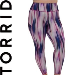 Torrid Active Purple Pastels Workout Leggings.